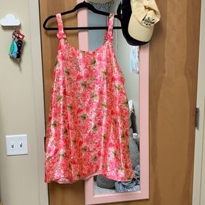 Vintage floral mini dress